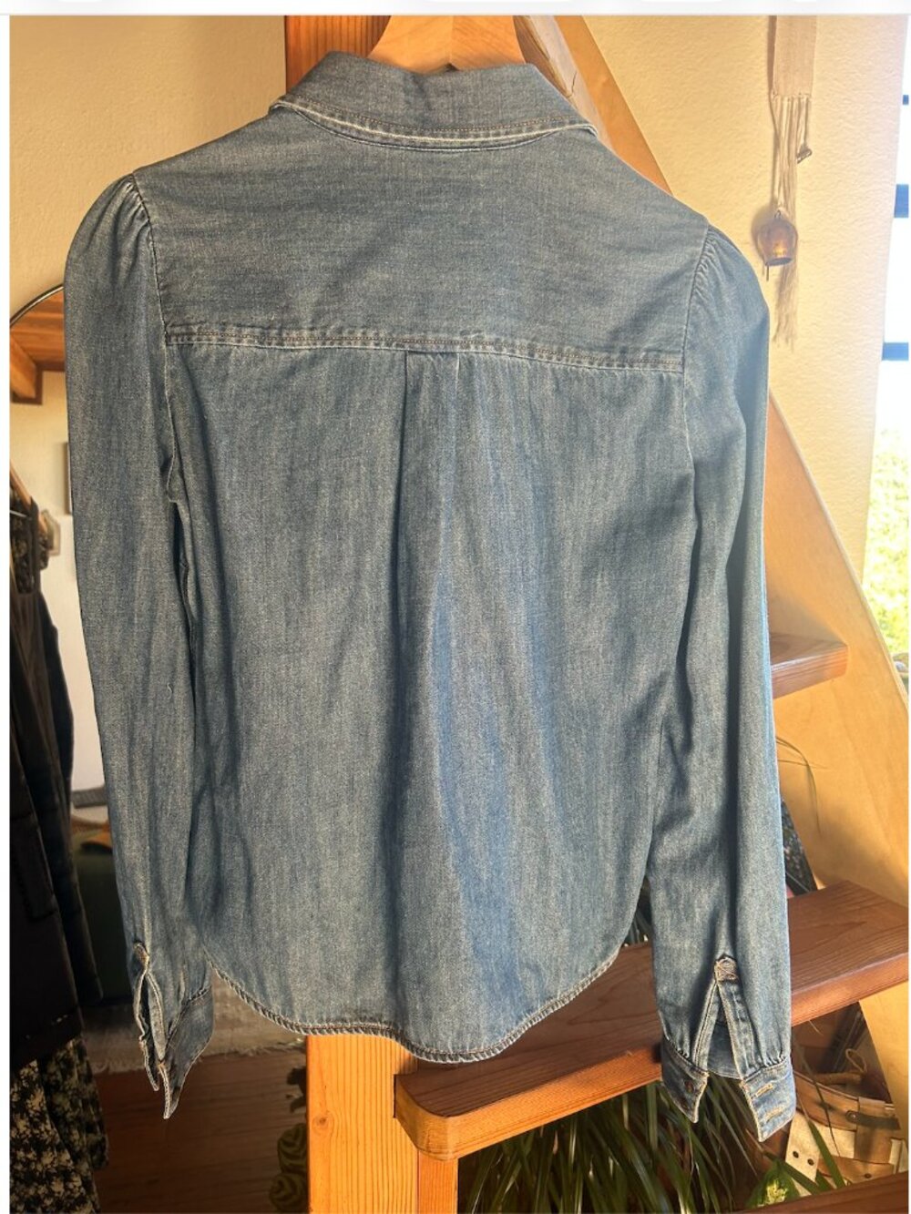 Boden Cara Denim Shirt Size 2 - Picture 3 of 4